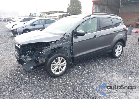 2018 Ford Escape Sel z USA, uszkodzony, nr VIN 1FMCU9HD1JUD14520